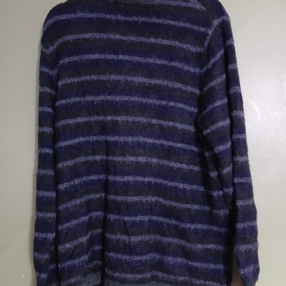 Rails Jasper Dawn Fog Stripe Cardigan NWT XL $228 Wool Preppy Academia - Picture 12 of 15